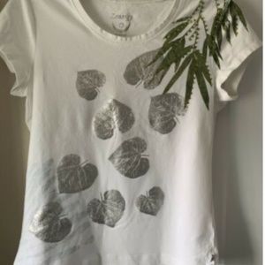 Zenergy By Chico’s White T-shirt Small